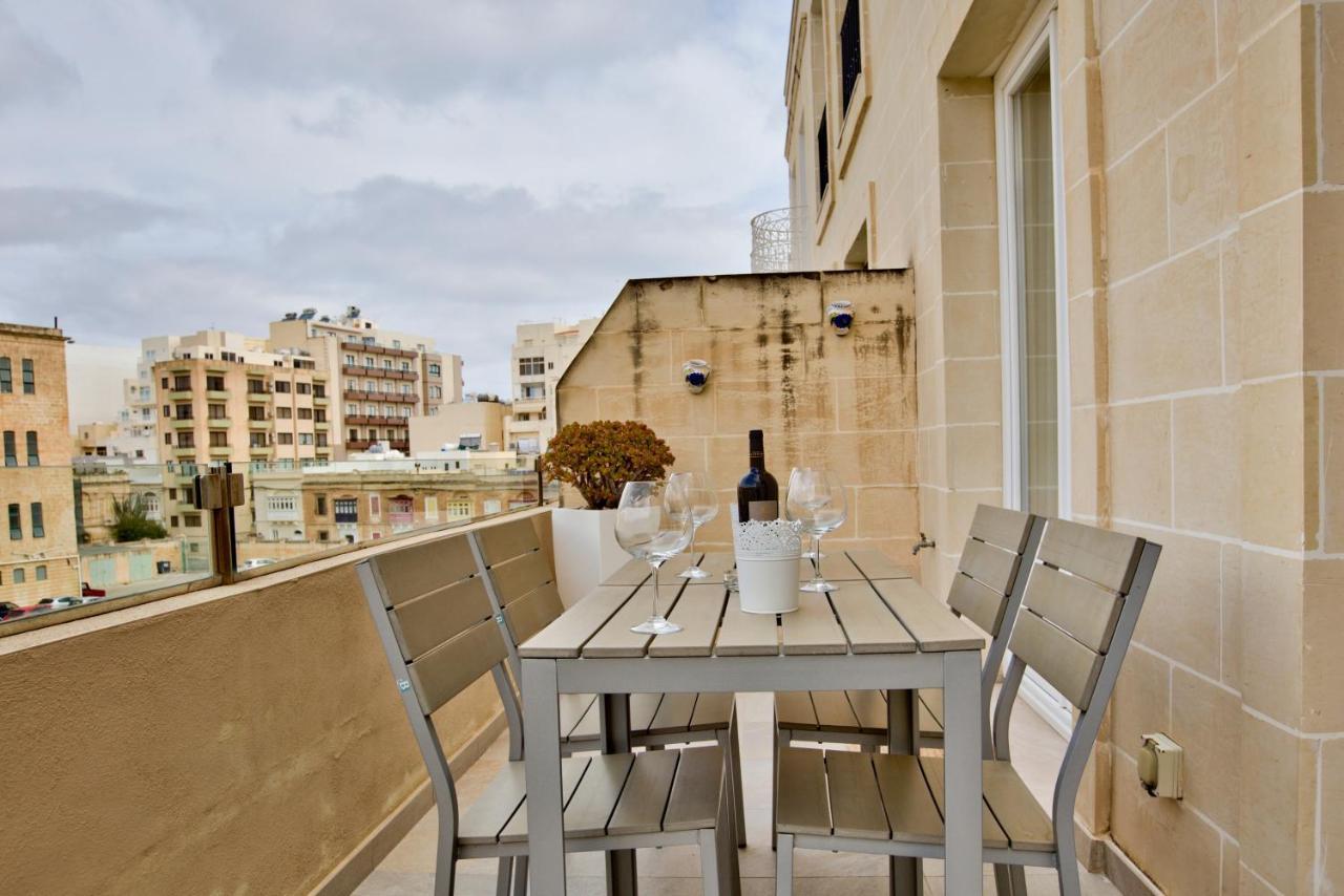 Bright And Central 2 Bedroom Apartment In Sliema Eksteriør billede
